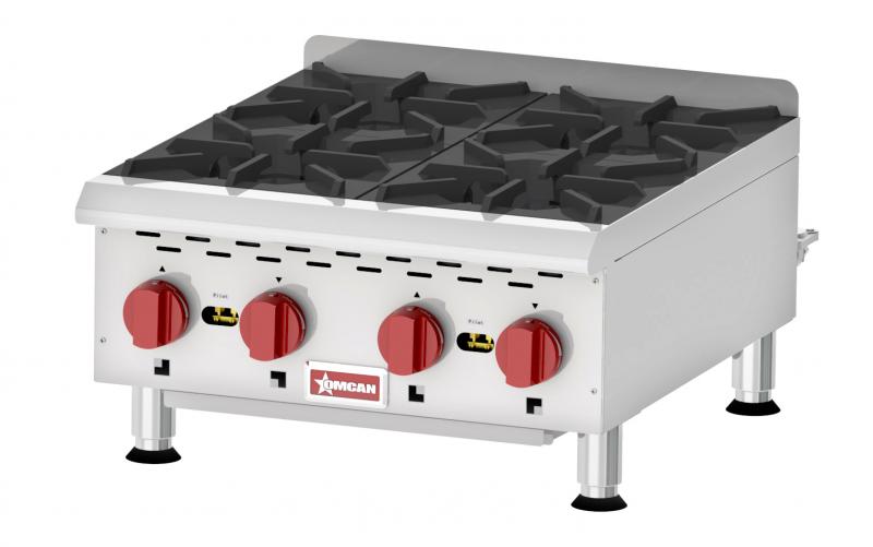 Countertop Stainless Steel Gas Hot Plate with 4 Burners 1 Countertop Stainless Steel Gas Hot Plate with 4 Burners